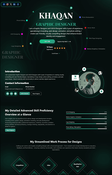 Personal Portfolio Website